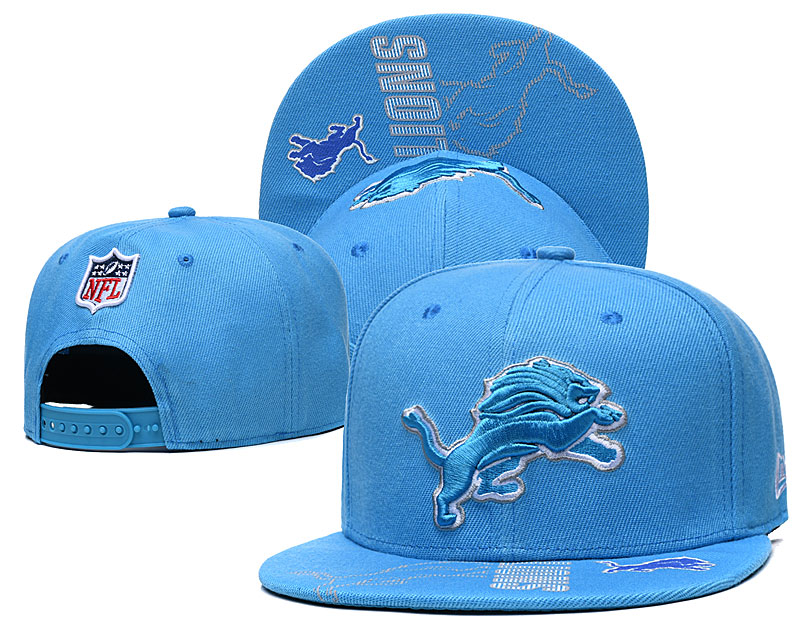 2021 NFL Detroit Lions Hat GSMY407->nfl hats->Sports Caps